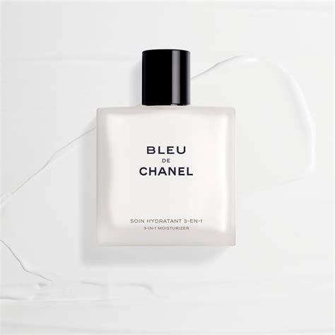 chanel soin hydratant 3 en 1|bleu de Chanel moisturizer.